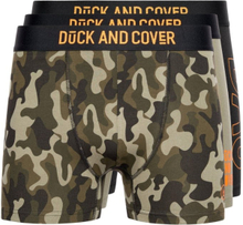 Duck and Cover Mens Alized Assorted Designs Boxer Shorts (Pack of 3)