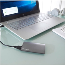 Intenso - Premium Edition - SSD - 128 GB - ekstern (bærbar) - 1.8" - USB 3.0 - antracit (sort)