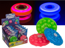 Pop It UFO Spinner med LED - Fidget