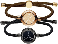 Totwoo Smart Pair Bracelet Touch, lahja, kynttilärannekoru pariskunnille, pitkä matka