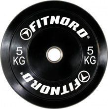 Levypaino Bumper Black 5 kg, FitNord