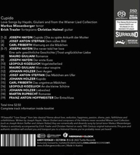 Joseph Haydn : Cupido: Love Songs By Haydn, Giuliani and the Wiener Lied… CD