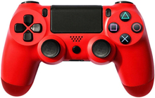 Wireless Bluetooth Game Controller For PS4 Playstation 4 Dual Vibration Gamepad Red