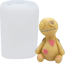 Halloween DIY Horror Doll Scented Candle Silicone Mold(WS-59)