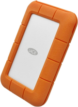 LaCie Rugged USB-C, 1000 GB, 2.5", 3.2 Gen 1 (3.1 Gen 1), Oranssi, Hopea