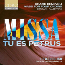Orazio Benevoli : Orazio Benevoli: Missa Tu Es Petrus: Mass for Four Choirs CD