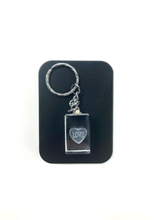3D keychain Heart Love