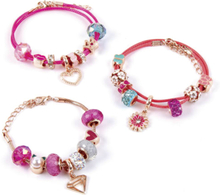 Make It Real DIY smykker - Halo Charms Bracelets - Think pink
