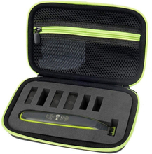 Hard travel case for Philips OneBlade compatible with Philips OneBlade shave.