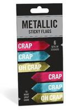 Knock Knock Crap / Oh Crap Metallic Sticky Flags