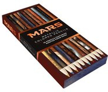 Mars Metallic Colored Pencils: 10 Pencils Featuring Photos from NASA (10 Shiny Multicolor Pencils; Coloring Pencils with NASA Space Theme)