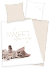 Kissanpentu Sweet Dreams vuodevaatteet - 100 prosenttia puuvillaa