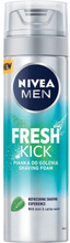 Men Fresh Kick virkistävä partavaahto 200ml