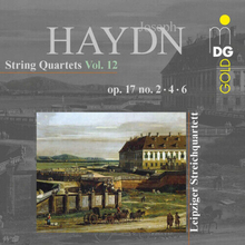 Joseph Haydn : Joseph Haydn: String Quartets: Op. 17, No. 2/4/6 - Volume 12 CD