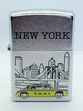 Zippo Tuulenpit?v? New Yorkin siluetti ja keltainen taksitasku lighter Limited Edition