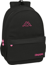 School Bag Kappa Black and pink Black (30 x 46 x 14 cm)