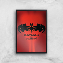 Batman & Robin Giclee Art Print - A4 - Print Only