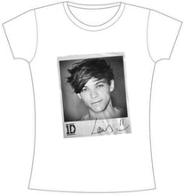 One Direction Ladies T-Shirt: Solo Louis (Skinny Fit) (Small)