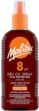 Malibu Dry Oil Spray SPF8 200ml