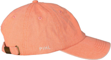 Oransje Camilla Pihl Lily Cap Washed Peach Caps