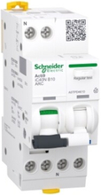 Schneider Electric iC40 ARC. tulovirta: 10 A, tulotaajuus: 50 Hz, nimellisjännite: 230 V. laukaisukäyrän tyyppi: tyyppi B, kytkentäkyky: 3000 A, napo
