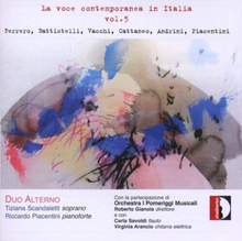 Duo Alterno : La Voce Contemporanea in Italia - Volume 5 CD (2020)
