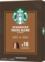 Starbucks Nespresso House Blend -kahvikapseli, 18 kaps, 103g