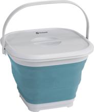 Outwell Outwell Collaps Bucket Square With Lid Classic Blue Turkjøkkenutstyr OneSize