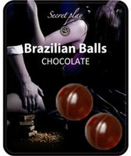 Secretplay brazilian balls chocolate set 2 palline