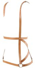 Imbracatura da vestito bijoux indiscrets maze arrow - marrone