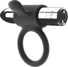 Anello Vibrante Black & Silver Cameron Vibrating Ring 10V