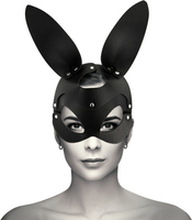 Coquette mascara cuero vegano con orejas de conejo