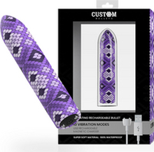 Custom bullets rechargeable snake purple magnetic bullet 10v