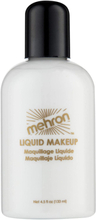 White Mehron Liquid Makeup for Face, Body & Hair 133 ml