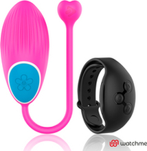 Ovetto vibrante Wearwatch egg wireless tecnologia watchme fucsia e nero