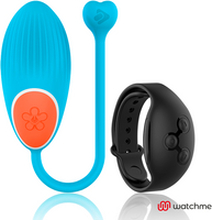 Ovetto vibrante Wearwatch egg wireless tecnologia watchme blu e nero