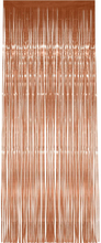 Rose Gullfarget Shimmer Dørforheng 244x91 cm