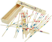 Mikado Game 41 Pcs.In Wooden Box, Pick Up Sticks Game Children Play