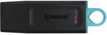 Kingston Technology DataTraveler Exodia USB-sticka 64 GB USB Type-A 3.2 Gen 1 (3.1 Gen 1) Svart