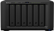 Synology DiskStation DS1621+ NAS- & lagringsservrar Skrivbord Nätverksansluten (Ethernet) Svart V1500B