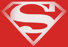 Superman Spot Logo Men's T-Shirt - Red - XS - Red