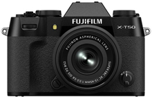 Fujifilm X-T50 + 15-45/3,5-5,6 Svart, Fujifilm