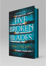 Five Broken Blades (inbunden, eng)
