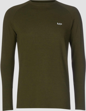 MP Men's Performance Long Sleeve T-Shirt - Army Green/Black - XS