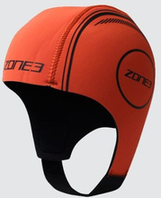 Zone3 Neoprene Swim Cap Hivis Orange