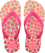 Havaianas Havaianas Kids' Flores Flip Flops White/Pink Flux Sandaler 27/28