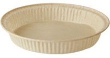 PAPSTAR Bakform Pure rund; 0.22l, 13.8x2.1 cm (ØxH); Brun; Rund; 300 Styck / Förpackning
