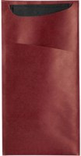 GARCIA DE POU Bestick- och servettficka Besta; 11.2x22.5 cm (BxL); Vinröd; 100 Styck / Förpackning