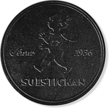 Solstickan - Gryteunderlag støpejern 19 cm