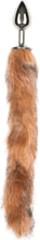Easytoys Fox Tail Plug No. 7 Silver Analplug med hale